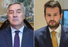 Ђукановић освојио 35,37 одсто гласова, Mилатовић 28,92 одсто